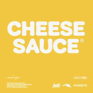 3SD3趣味卡通儿童圆形圆角胖乎乎粗壮PROCEATE英文PSAI字体安装包