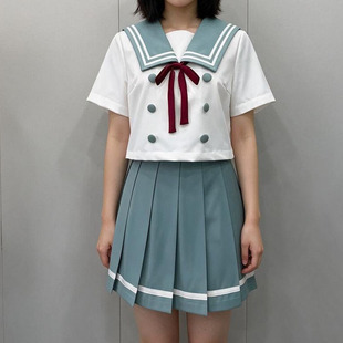 川井JK制服 定制 境界的彼方栗山未来 西服款上衣学院风短裙短袖