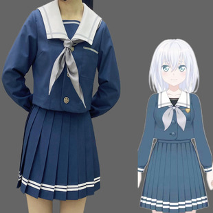 定制动漫月之森丰川祥子长崎素世若叶睦cos服jk制服水手服百褶裙