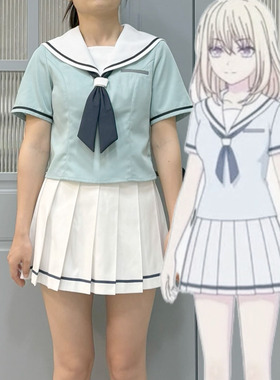 量身定制Bangdream 花咲川高中校服COS模仿演出