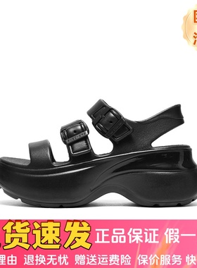 Skechers斯凯奇夏季新款女士纯色百搭简约防滑耐穿透气凉鞋111619