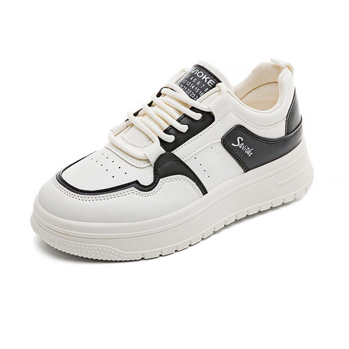 厚底小白鞋女鞋新款百搭户外运动休闲鞋板鞋春秋款透气舒适潮鞋