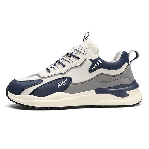 男鞋新款透气阿甘鞋男子户外运动鞋韩版百搭厚底防滑休闲鞋老爹鞋
