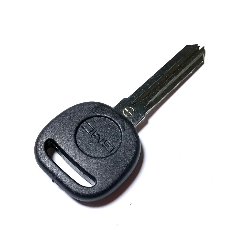 GMC芯片钥匙壳备用机械锁匙胚子