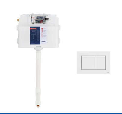 德国品牌TECE蹲便器隐藏入墙水箱挂墙式 面板 适用蹲坑蹲便器落地