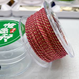 新款加金芊棉线2.0加粗款文玩手串手持中国结专用线