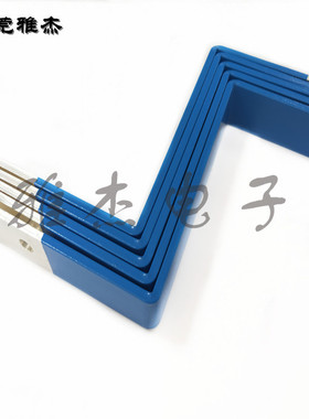 铜排 动力电池模组连接硬铜排 橙色绝缘涂层铜排镀镍镀银喷塑铜排