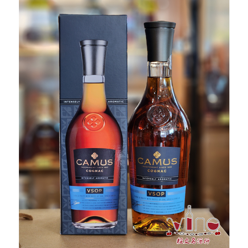 camus卡慕 vsop干邑白兰地700ml 醇酿升级版 法国进口 中文行货