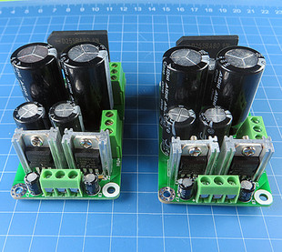 功放正负整流滤波板 双电源板 带前级稳压正负12V/15V