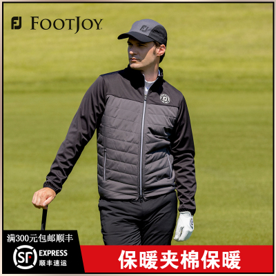 正品Footjoy高尔夫FJ男士外套夹棉保暖golf运动夹克88201 88202