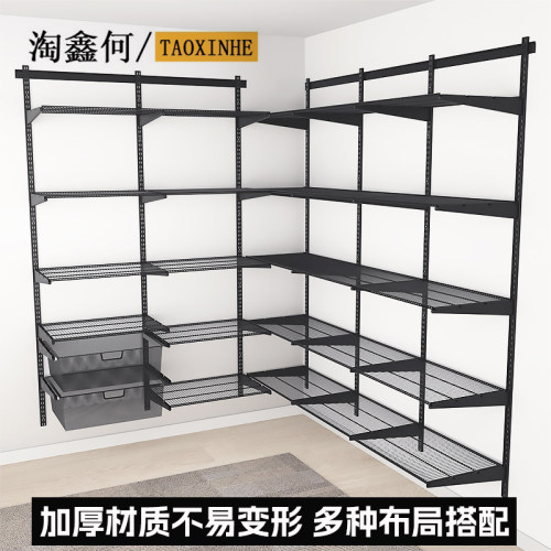 黑色800库置物架定制金属多层架