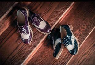 年中清仓58！日系英伦风系带拼色牛津鞋百搭粗跟女鞋小皮鞋制服鞋