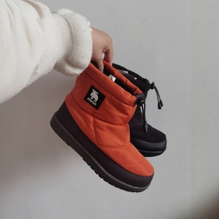 炒吸晴谁穿谁好看！北欧防水防滑保暖日系雪地靴轻便户外靴棉靴
