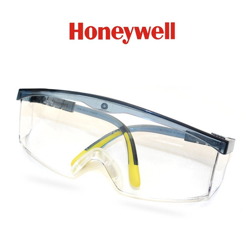 霍尼韦尔Honeywell安全护目镜防护眼镜透明防雾抗冲击软鼻夹镜腿