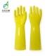 东亚045手套PVC浸塑耐酸碱耐腐蚀棉毛内衬加长劳保防护工业电镀
