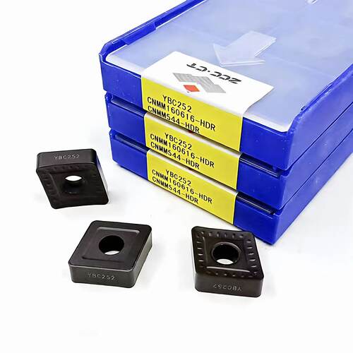正品原厂株洲钻石菱形单面数控车刀片YBC252 CNMM160612-HDR钢件