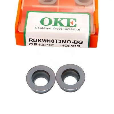株洲OKE数控刀片RDKW10T3MO-BG OP1315 R5圆刀片正品保证假一罚十
