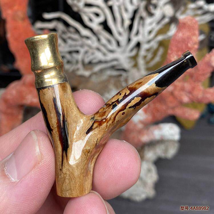 天然保真原枝海柳烟嘴烟咀男女同款粗中细烟一体三用循环过滤烟油