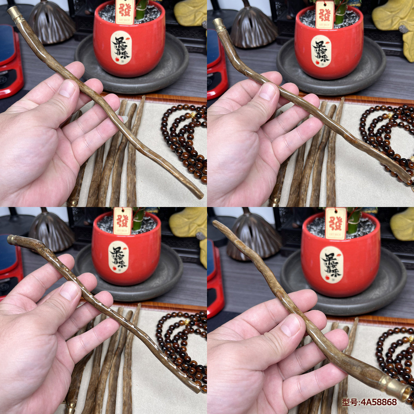 天然保真金珊瑚双重循环过滤烟嘴
