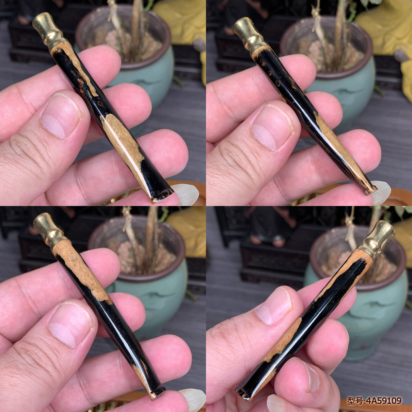 天然保真海柳烟嘴男女同款