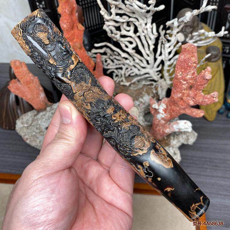 天然海柳烟嘴双循环过滤不动明王