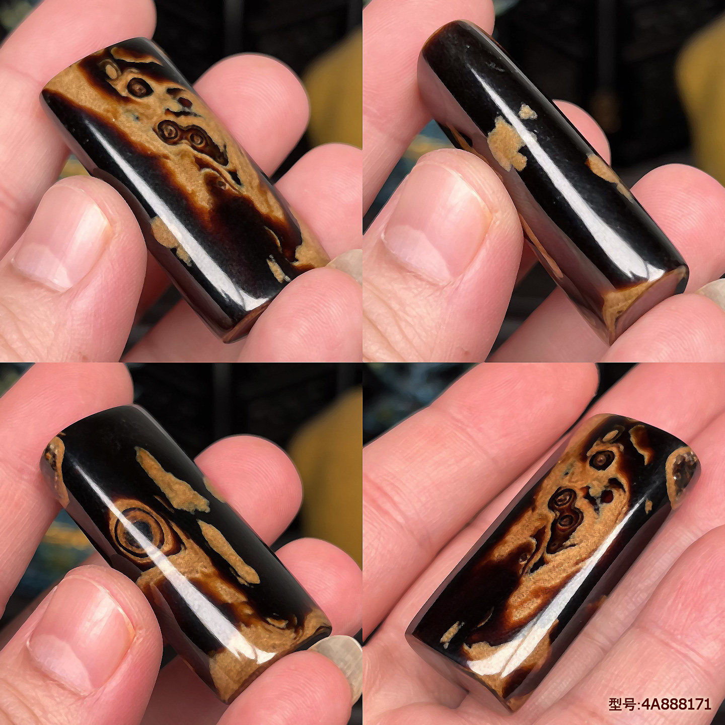 天然保真海柳文玩随型吊坠