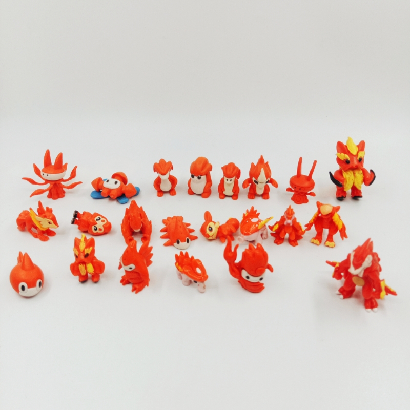 赛尔号吉尔洛吉拉斯九尾狐巴多巴奈特巴法尔小型稀有精灵摆件