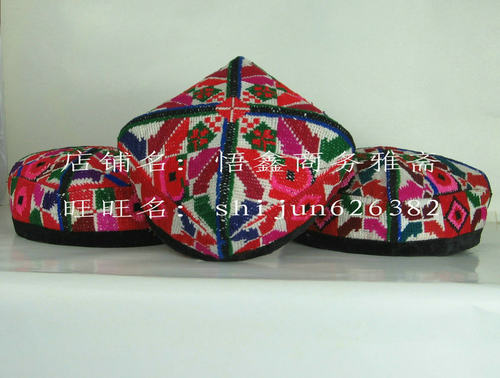 新疆舞蹈帽子定制各民族头饰帽子