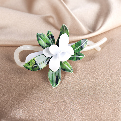 佩妮栀子花扭扭夹韩国版