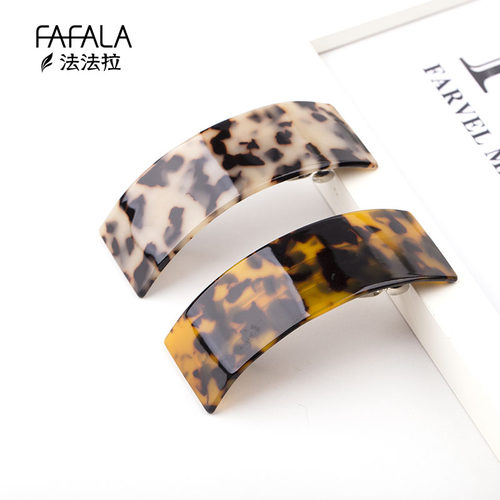 佩妮chaplet超大号宽版顶夹树脂