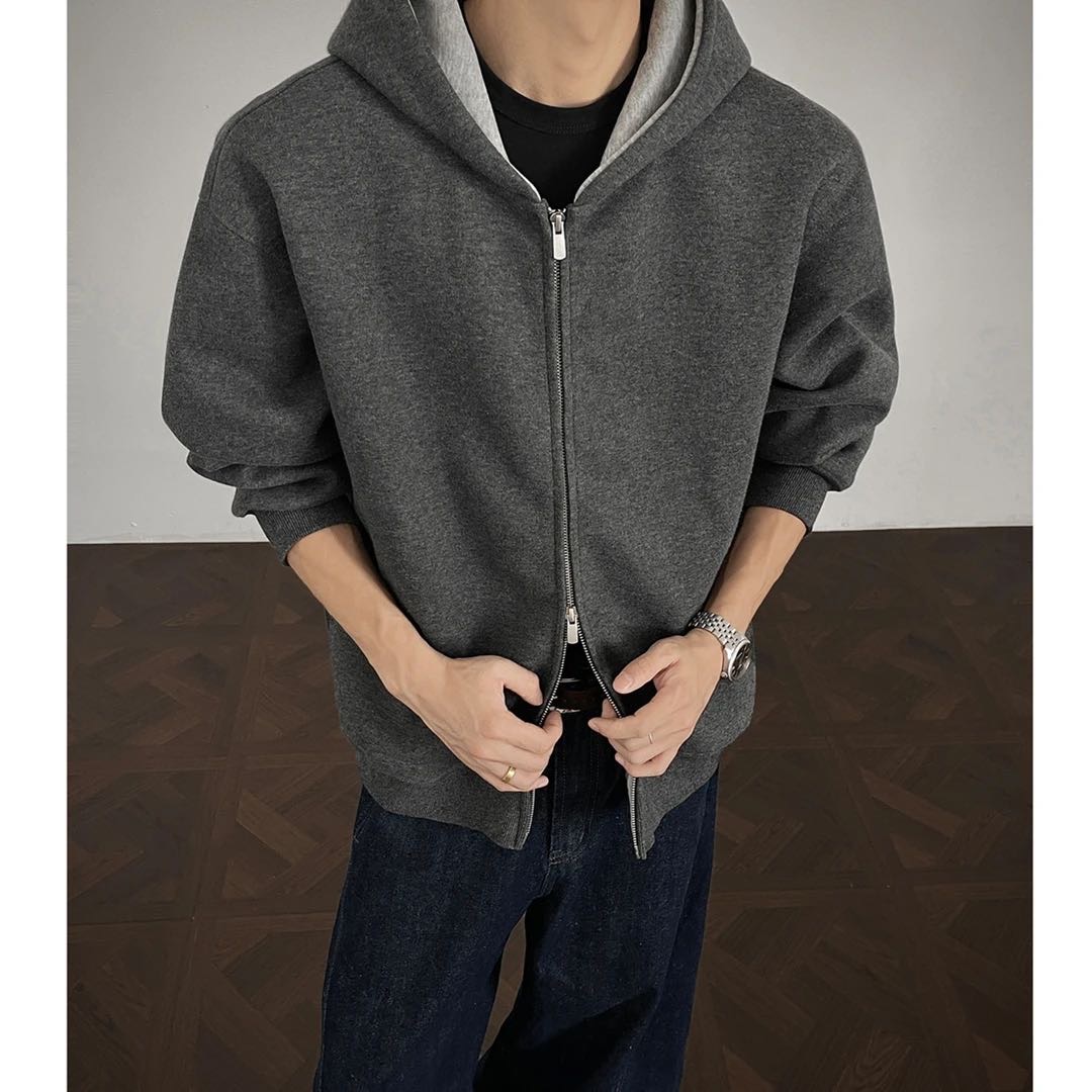 重磅460G卫衣男宽松情侣重磅长袖