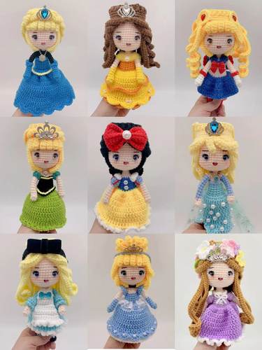 DIY打发时间艾莎公主儿童送礼白雪蛋袋零钱包端午女孩美人鱼包包