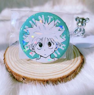 国内现货JCS全职猎人原画受注闪吧唧徽章第2弹