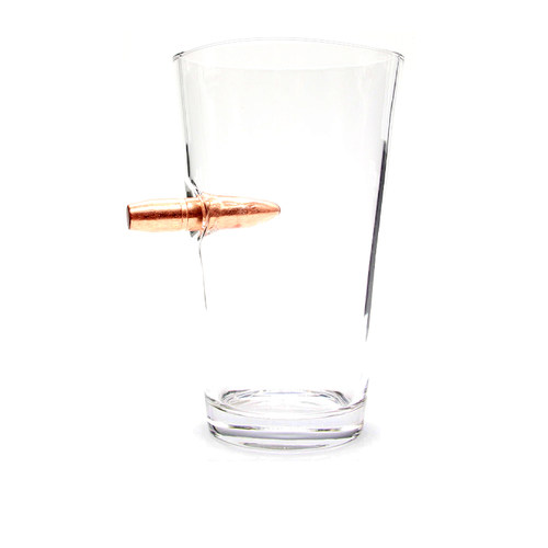 官方正品LUCKYSHOT幸运子弹杯大号啤酒杯创意酒杯情侣礼物个性杯