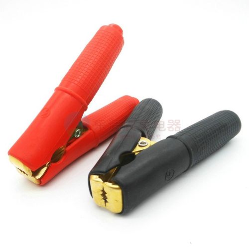 纯铜加厚大电流电瓶夹全包防漏电