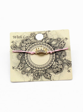 手链金属镀金日韩水钻女