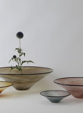 碗五二 日本 迁野刚 Fresco Kasumi Bowl 霞碗 玻璃 官方授权
