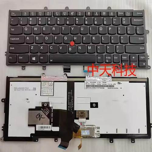 适用联想Thinkpad X230S X240 X240S X250 X260 X270英文背光键盘