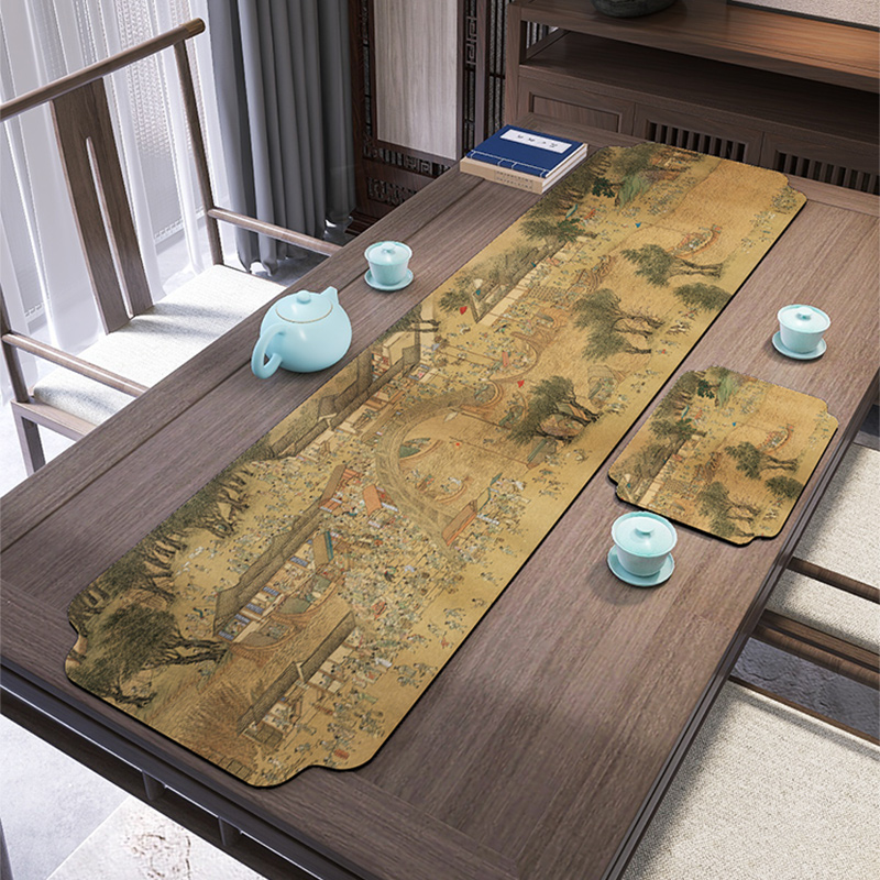 十年老店桌旗茶席防水防油