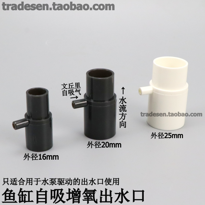 鱼缸自吸增氧出水口打氧喷嘴头