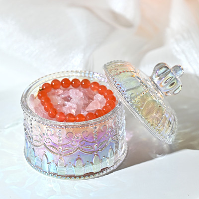 首饰盒玻璃复古糖果罐