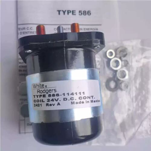 议价586 114111继电器White-Rodgers接触器586-11411124VDC