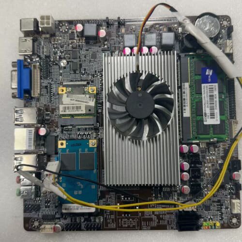 拆机HM86-TI i5-4210M主板 成色好