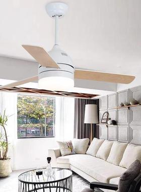 低楼风室扇用灯北欧家客厅卧儿童吊扇灯餐厅现代简约LED层80410电