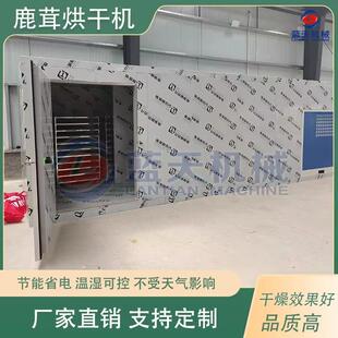 大型鹿茸烘干机 中药材斑龙珠鹿角片风干设备 黄毛茸鹿茸片烘干房