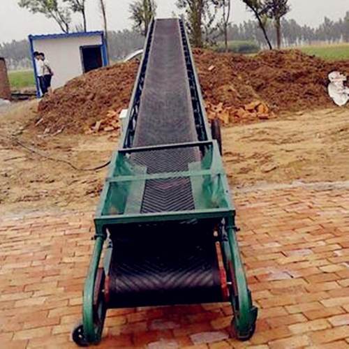 木输片木屑装输送机车卸传送带车升降式皮带送机L00MMJKL