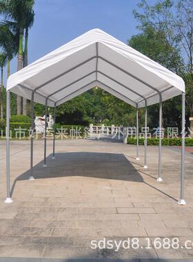 户外汽汽金车停车棚户外遮阳帐篷铝合雨棚遮阳篷外车遮hyl室阳棚3