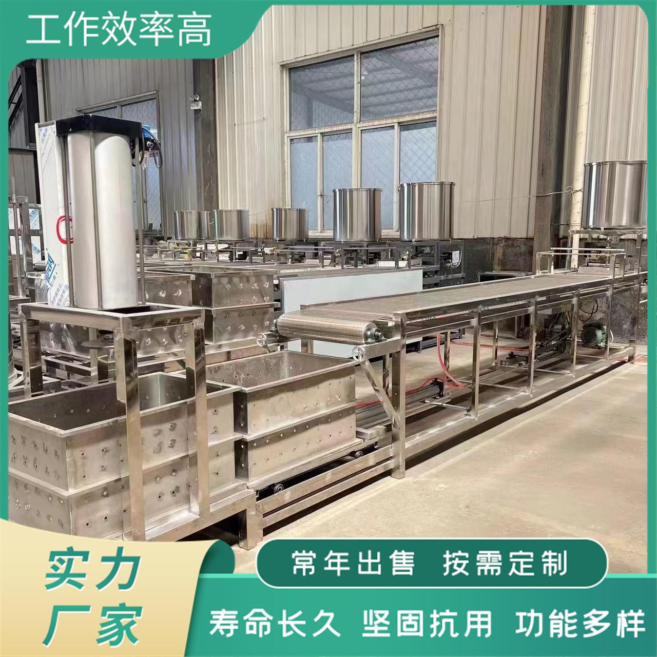 千张百叶机的厂家 厚薄可调节型豆腐皮机 生产豆腐卷的机器