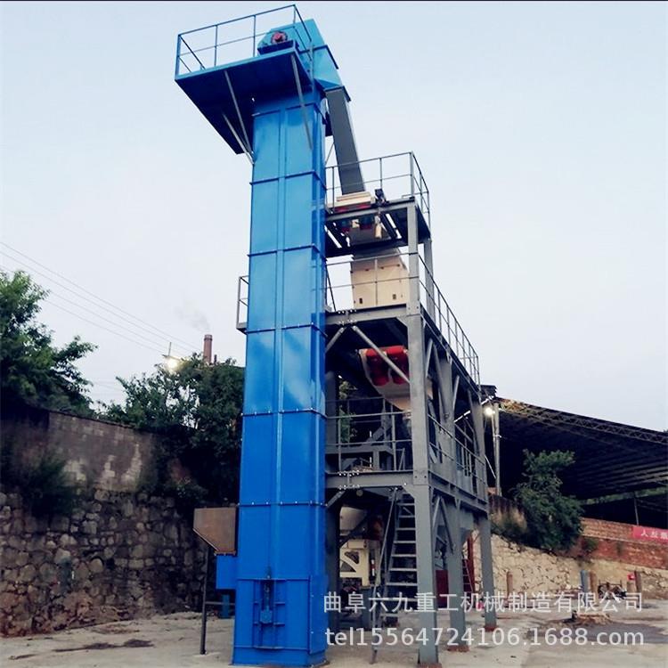 玉米生大豆用升机TD140提 NEK板链垂直上料机 物质颗粒用输送机LJ