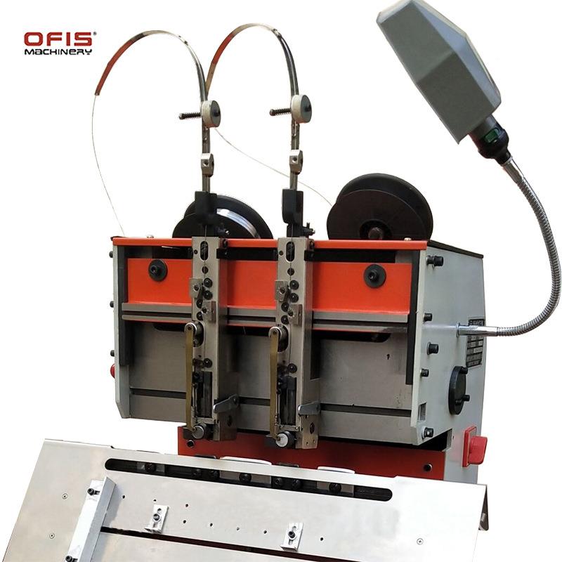 双头加铁丝装订机画册型图MX4-4B书厚书骑马钉电动订机